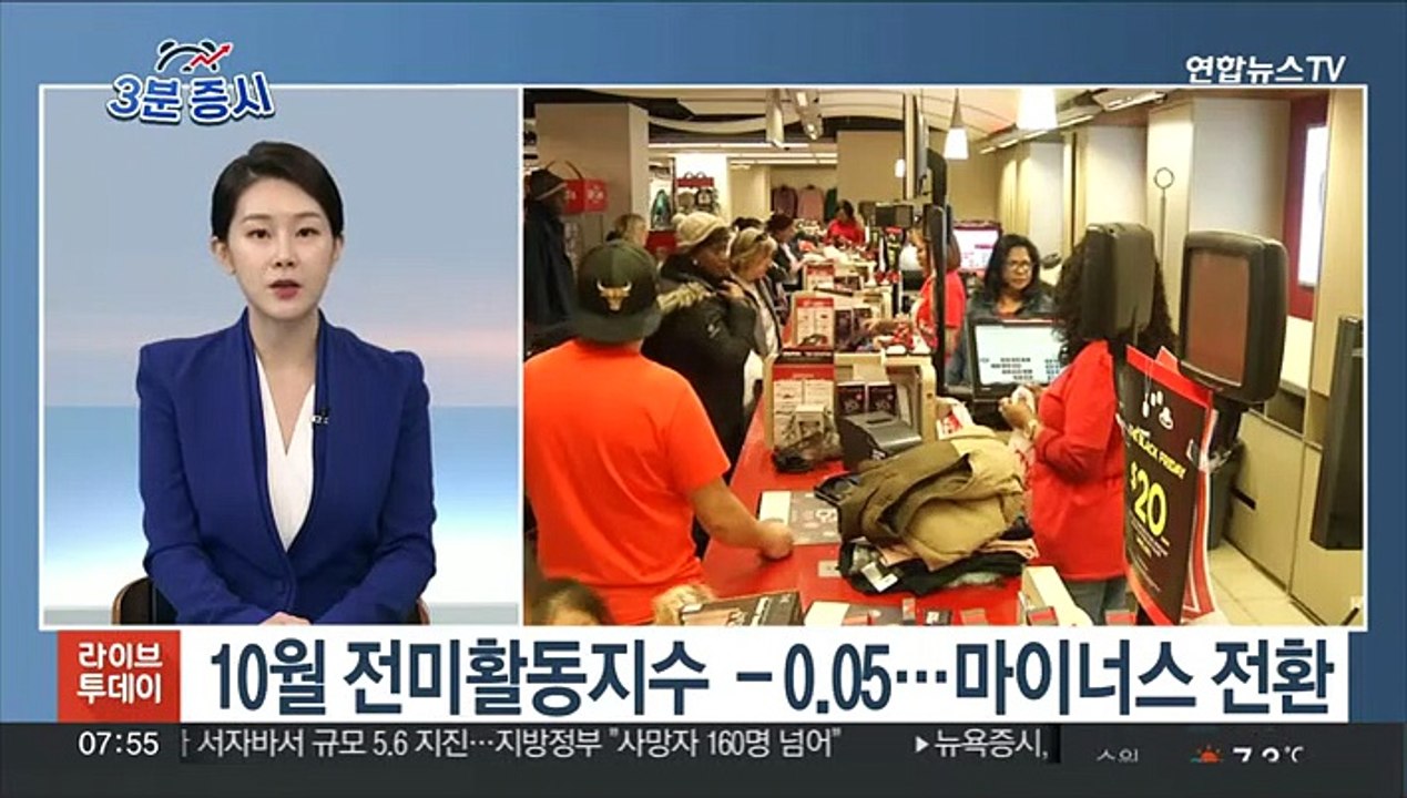 [3분증시] 뉴욕증시, 中 코로나19 재확산 우려에 하락