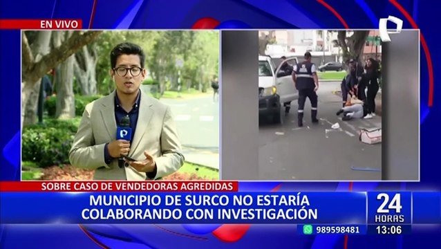 Surco: fiscalizadores que agredieron a dos mujeres fueron separados del cargo