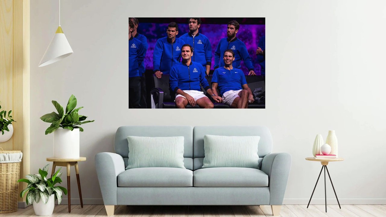 ATP - Laver Cup 2022 - Roger Federer et Rafael Nadal dans votre salon... et en photo avec Antoine Couvercelle