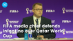 FIFA media chief defends Infantino at Qatar World Cup