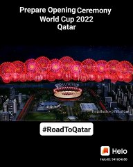 Prepare opening ceremony world cup 2022 QATAR