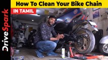How To Clean Your Bike Chain And Chain Sprocket In TAMIL | Giri Mani | Bike Chain Maintenance