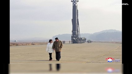 La televisión estatal norcoreana difunde imágenes inéditas de Kim Jong-un acompañado por su hija