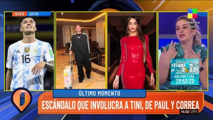 El escándalo que involucra a Tini, De Paul y Correa