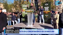 Abascal: «Los beneficiarios del Gobierno de Sánchez son los pederastas, los violadores y los golpistas»