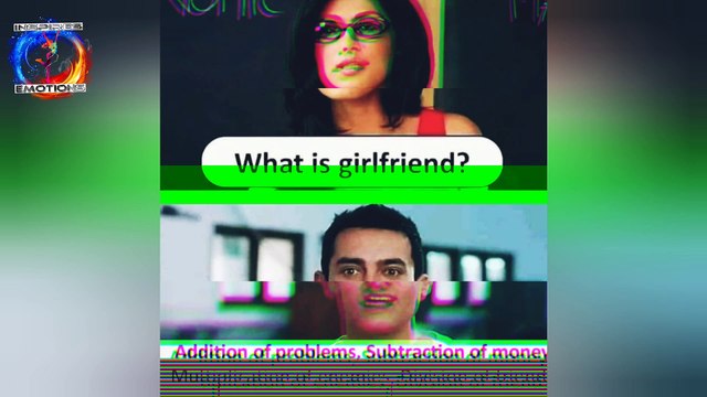 What is girlfriend? Addition of problems, Subtraction of money Multiplication of enemies, Division of friends Dear sleep, Im sorry hated you when I was a kid. But now, I love you very much & cherish every moment with you #jokes #funny #comedy #memes