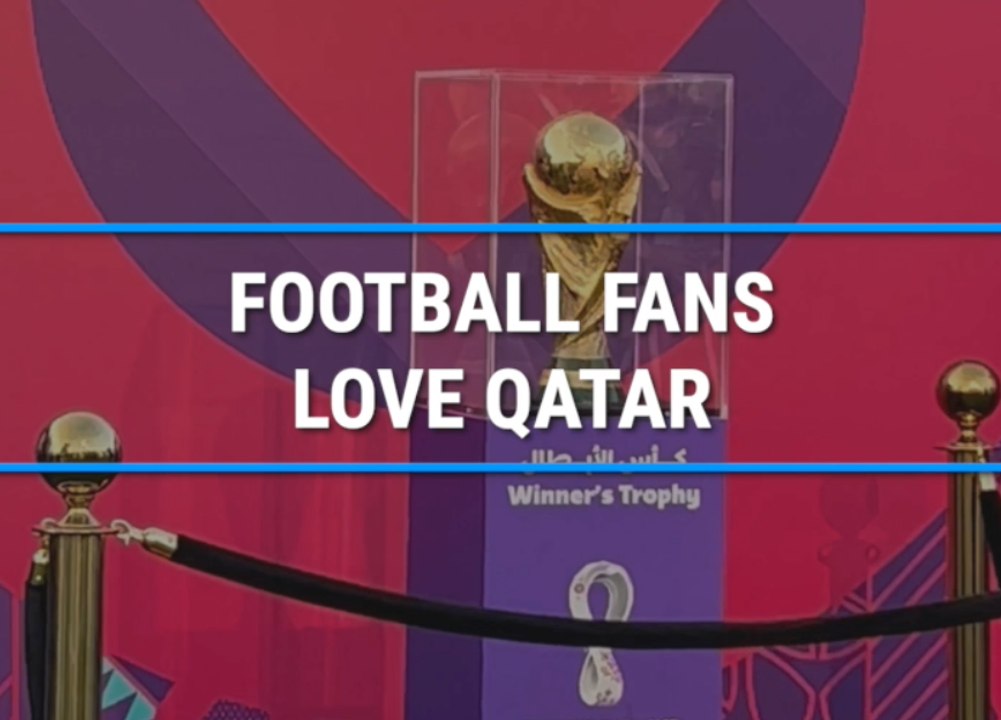 Football fans love Qatar