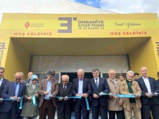 Ümraniye 3. Kitap Fuarı kapılarını açtı