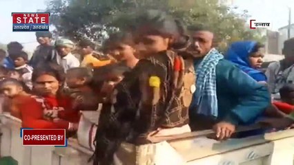 Uttar Pradesh : Unnao में श्रमिकों को ले जा रहे ट्रैक्टर ट्रॉली पर एक्शन | UP News |