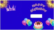 Birthday Green Screen Video Effects Background 2022 | 002 | By @GNGreenScreen