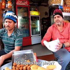 $0.20 Aloo Samosa. Indian Street Food.