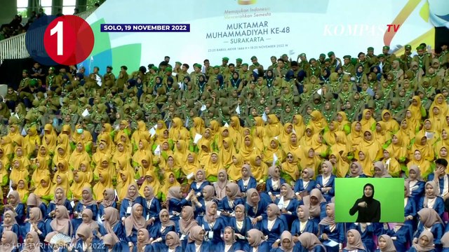 [TOP 3 NEWS] Jokowi Buka Muktamar Muhammadiyah, Puan dan Gibran Semobil, Para Tokoh Hadiri Muktamar