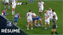 PRO D2 - Résumé FC Grenoble Rugby-SA XV Charente: 24-18 - J11 - Saison 2022/2023