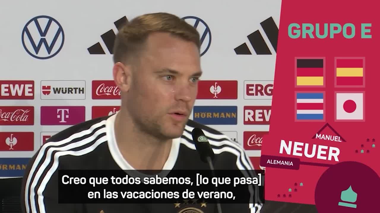 MUNDIAL QATAR 2022 | ALEMANIA | NEUER habla sobre su ENFERMEDAD en la PIEL y de los PARTIDOS | Diario AS