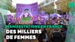 Violences  sexistes et sexuelles  : cinq ans après #MeToo, des milliers de femmes manifestent en France