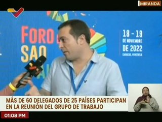 Instalan mesas de trabajo en el Foro de São Paulo 2022 para diseñar estrategias para el debate