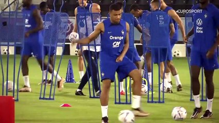 Benzema et Varane ont repris l'entraînement collectif ce samedi