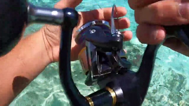 Land Based GT Giant Trevally From Shore Popping Fishing In crazy blue water