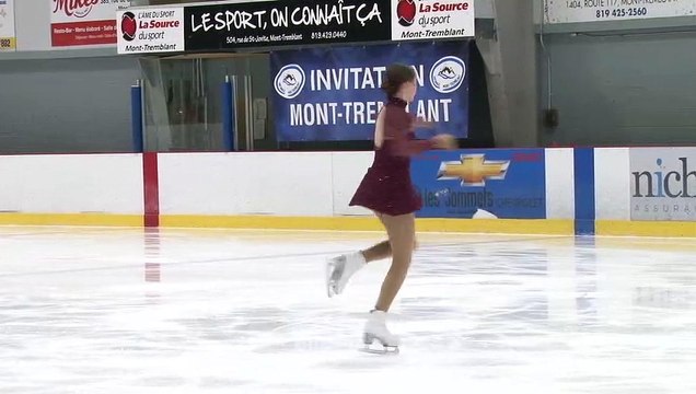 TREMBLANT2022 - Pré-Novice Dames Programme Court (2/2)