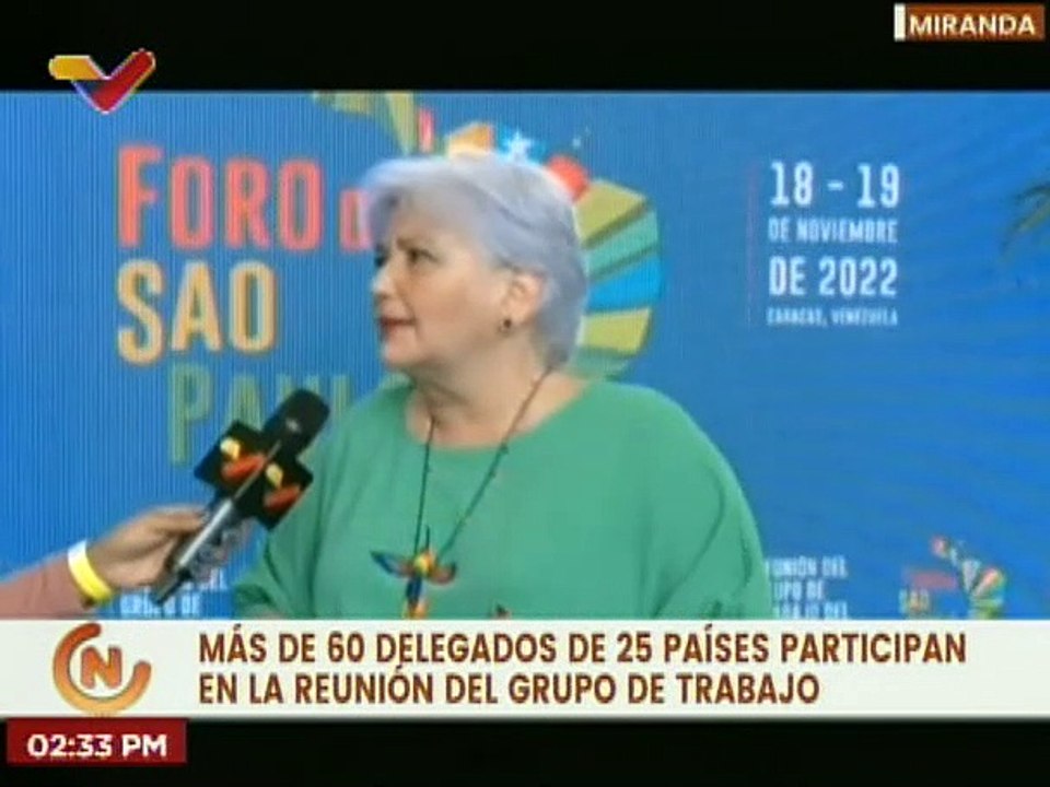 Senadora del Congreso de Colombia Gloria Flórez: Debemos nutrir la integración de todo el continente