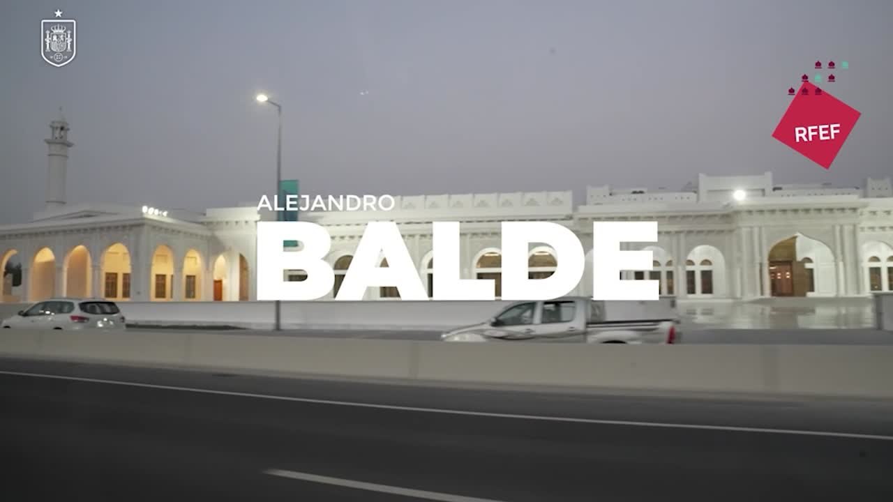MUNDIAL QATAR 2022 | ESPAÑA | BALDE llega a la concentración con la SELECCIÓN a QATAR | Diario AS