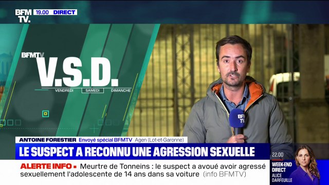 INFO BFMTV - Le suspect du meurtre de Vanesa reconnaît avoir agressé sexuellement l'adolescente de 14 ans dans sa voiture