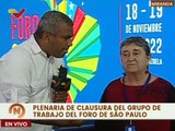 Vpdta. del Partido de Izquierda Europea Maite Mola destaca la importancia del Foro de São Paulo