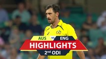 2nd ODI - England Vs Australia - Full Highlights 2022 - Eng Vs Aus - Cricket Highlights