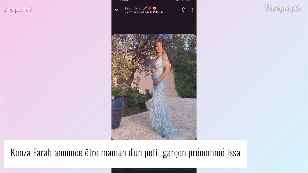 Kenza Farah maman d'un petit garçon ! Annonce surprise et première photo du bébé