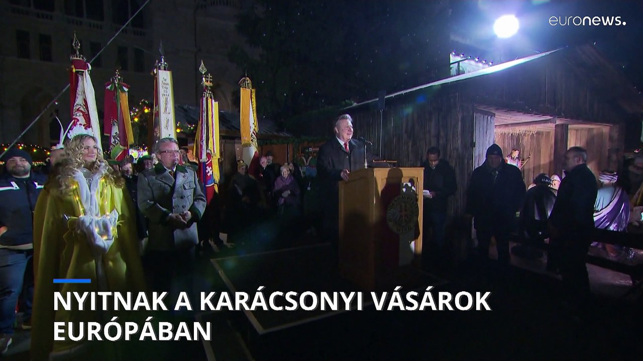 Megnyílt a bécsi és a budapesti karácsonyi vásár is