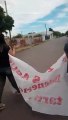 Manifestación contra abuso sexual infantil en Stroeder