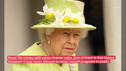 This Is Why There Are No Pictures Of The Queen Pregnant