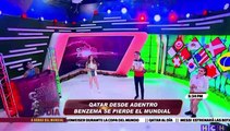 VIDEO | ¡Hasta las lágrimas! la presentadora Nohelia León llora porque Benzema no va al Mundial