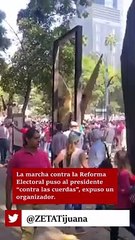 Marcha derrota a AMLO; ahora marchará él.