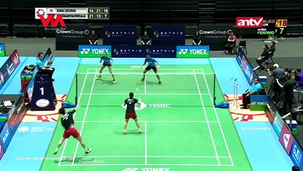 DEJAN-GLORIA TAKLUK DITANGAN PASANGAN KORSEL DENGAN RUBBER GAME