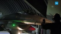 Suriye ve Irak'ın kuzeyine hava harekatı düzenleniyor: Uçakların havalanma görüntüleri yayınlandı