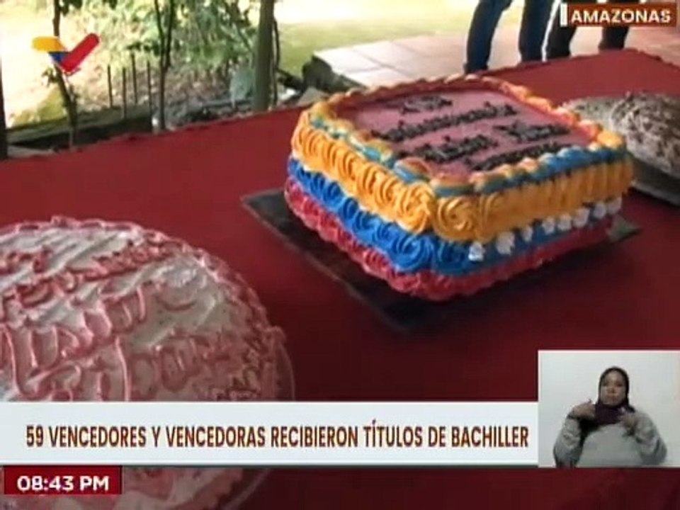 Misión Ribas entrega 59 títulos de bachiller productivos a vencedores y vencedoras en Amazonas