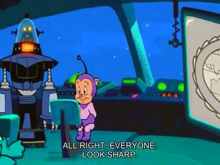 Duck Dodgers S01E02 The Fowl Friend _ The Fast and the Feathery