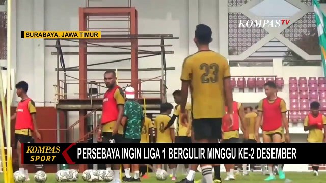 Minta Kompetisi Sepak Bola Kembali Berjalan, Persebaya Sebut Pekan Kedua Desember Waktu yang Tepat