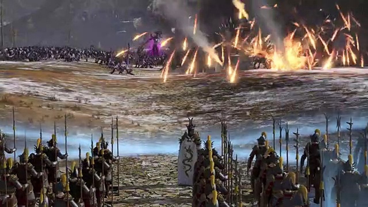 MASSIVE BRIDGE LAST STAND - Total War WARHAMMER 3