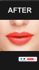 create highly realistic lipstick in photoshop ” 
