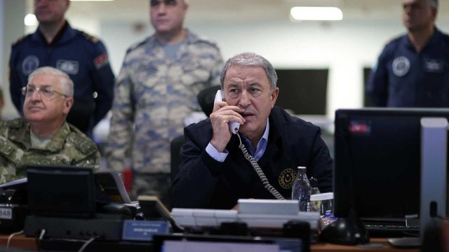 Hulusi Akar’dan Pençe-Kılıç Hava Harekâtı açıklaması