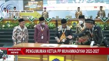 Inilah Momen Serah Terima Jabatan Ketua dan Sekretaris Umum PP Muhammadiyah Periode 2022-2027!