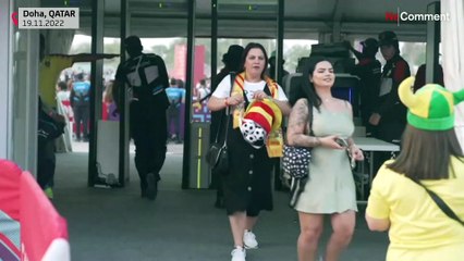 شاهد: افتتاح منطقة المشجعين فيفا قطر 2022 بكورنيش الدوحة