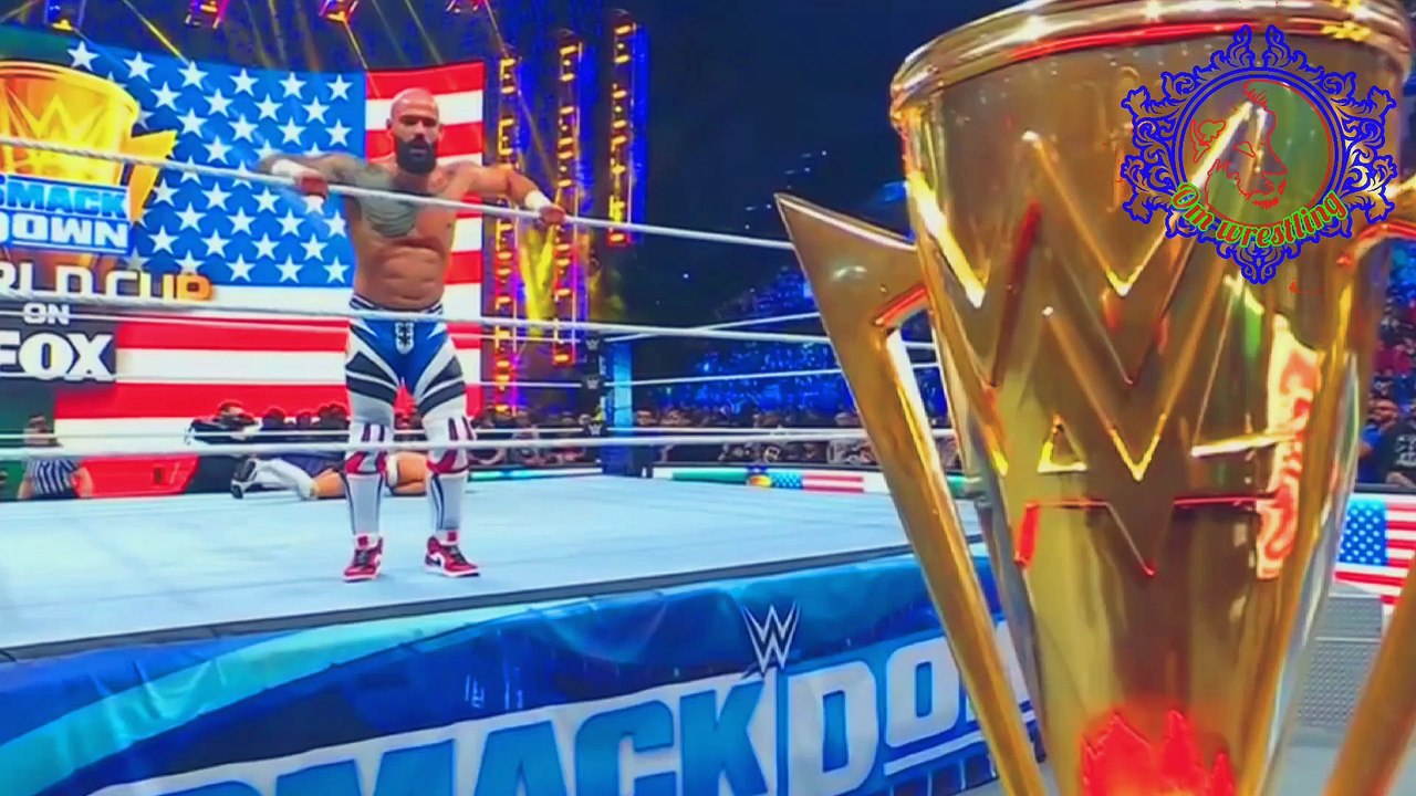 Ricochet vs. Mustafa Ali - SmackDown World Cup First-Round Match: SmackDown, Nov. 18, 2022