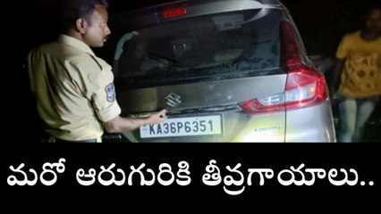 దన్వాడలో రోడ్డు ప్రమాదం ఇద్దరు మృతి.. ఆరుగురికి గాయాలు