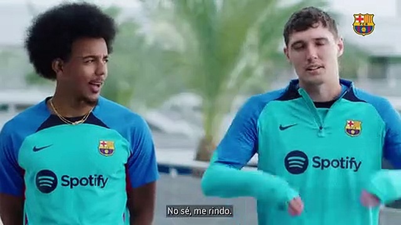 Jules Koundé y Andreas Christensen, ¿quién sabe más de los Mundiales? / FCB