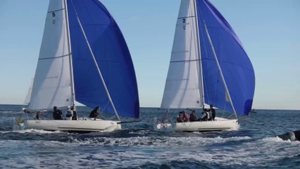 Championnat de France Espoirs Match Racing 2022 - Antibes - Jour 2 /  Fédération Française de Voile 2022 - FFVoile