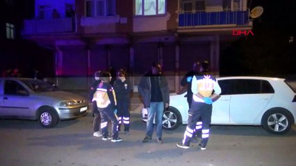 Sağlık ekiplerine yardıma gelen 3 polis ve 1 bekçiyi yaraladı