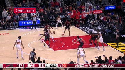 Download Video: Hawks rally late on for dramatic OT buzzer-beater